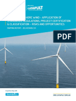 Floating Offshore Wind - Application of Standards, Regulations, Project Certification & Classification - Risks and Opportunities