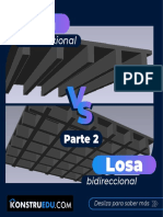 Losa Unidireccional Vs Losa Bidireccional - Parte 2