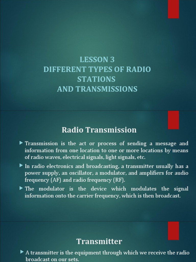Understanding Radio Transmission A Comprehensive Guide to AM, FM