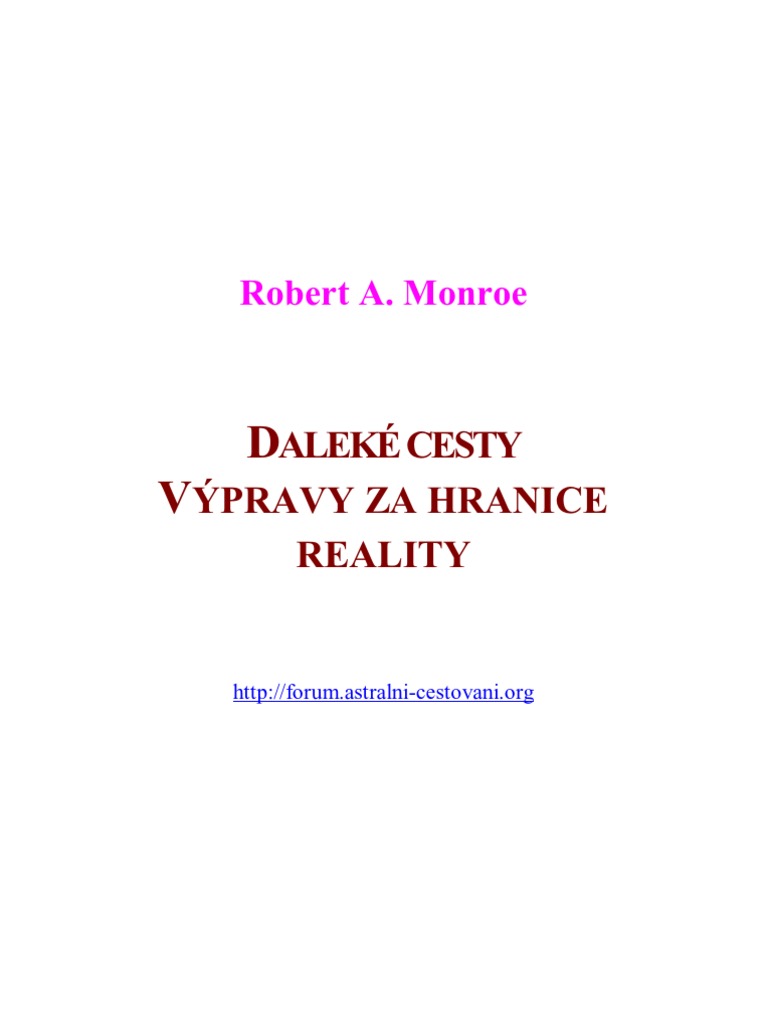 Monroe Robert Daleke Cesty | PDF