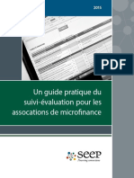 Un Guide Pratique Du Suivi-Évaluation Pour Les Assocations de Microfinance