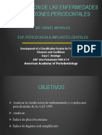 Clasificación de Las Enfermedades Y Condiciones Periodontales