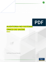 Auditoria No Sistema Único de Saúde: Aula 1