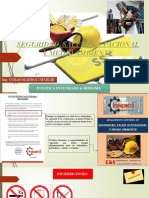 Seguridad, Salud Ocupacional Y Medio Ambiente: Ing. Cubas Marina Charlie