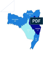 Mapa Catarinense