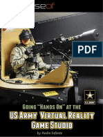 Going Hands-On at The US Army Virtual Reality Game Studio