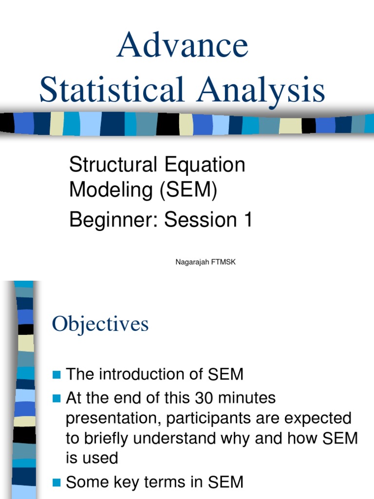 Introduction to Structural Equation Modeling | PDF