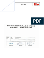 CA-EPA-PC-29 Procedimiento para Enchape de Caramicos y Porcelanatos
