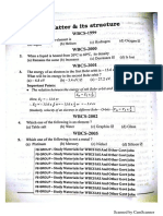 Chemistry Scanner Wbcs Preliminary 1999 To 2017