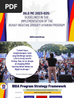 DILG MC 2023-025:: Guidelines in The Implementation of The Buhay Ingatan, Droga'Y Ayawan Program