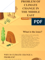 Climate Change Crisis in the Middle East