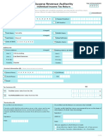 Individual Income Tax Return: Confidential Year of Assessment