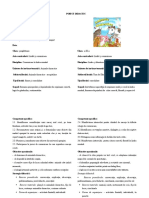 POIECT DIDACTIC - Clasa Simultana - CP A II A