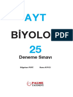 Biyoloji: Deneme Sınavı