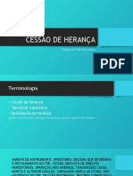 Cessão de herança: conceito, modalidades e implicações tributárias