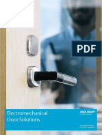 Electromechanical Door Solutions Catalogue