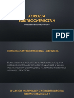 Korozja Elektrochemiczna: Spółczesne Źródła Prądu Stałego