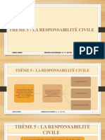 Thème 5: La Responsabilité Civile
