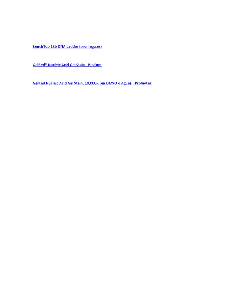 Benchtop 1Kb Dna Ladder (Promega Es) PDF