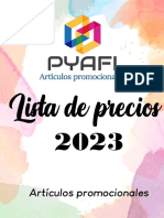 Catalogo Articulos Personalizados Pyafi 2023 Listo