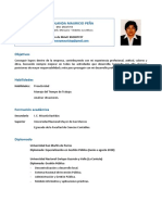 Perfil profesional Carmen Mauricio