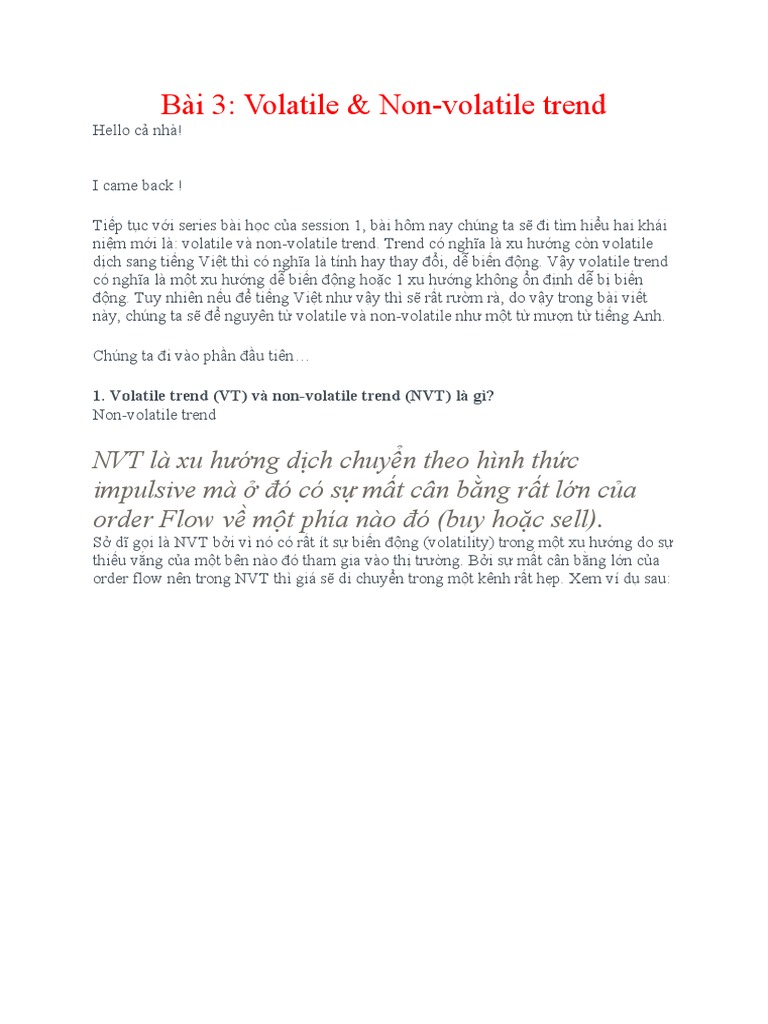 Bài 4 Volatile _ Nonvolatile trend PDF