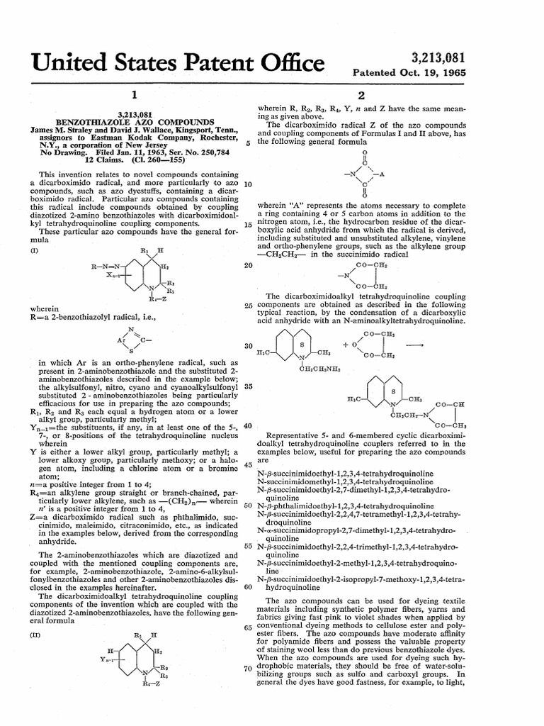 dye-example-12-disperse-on-us-3213081-disperse-dye-4-benzothiazole-base
