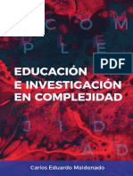 Educacion e Investigacion en Complejidad