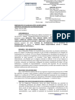 Apertura de investigación preliminar por usurpación agravada