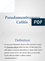 Pseudomembranous Colitis 