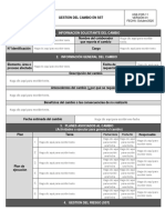 HSE-FOR-11 Gestión Del Cambio en SST