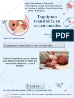 Taquipnea Transitoria Del Recien Nacido