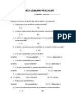 Accidente Cerebrovascular Encuesta