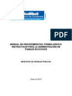 ID-27 3b Capítulo II Punto 1 Inciso E Manual de Procedimientos Formularios e Instructivos para La Administración de Fondo Rotativo