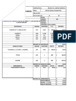 Plantilla de Concreto