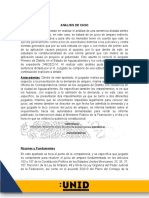 ID 00634194 - DIANA RUBI ROSALES GOMEZ - JUICIO DE AMPARO - Analisis de Caso Sesión 4