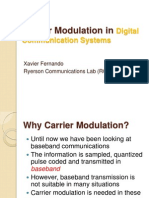 Carrier Modulation In: Digital Communication Systems