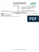 Informe de Resultados de Microbiología