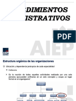 Procedimientos Administrativos