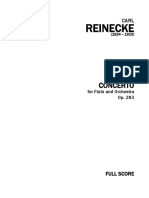 IMSLP739059-PMLP165755-00. REINECKE - FLUTE CONCERTO - Conductor's Score