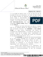 Cámara Federal de Casación Penal: Registro Nro. 2248/19