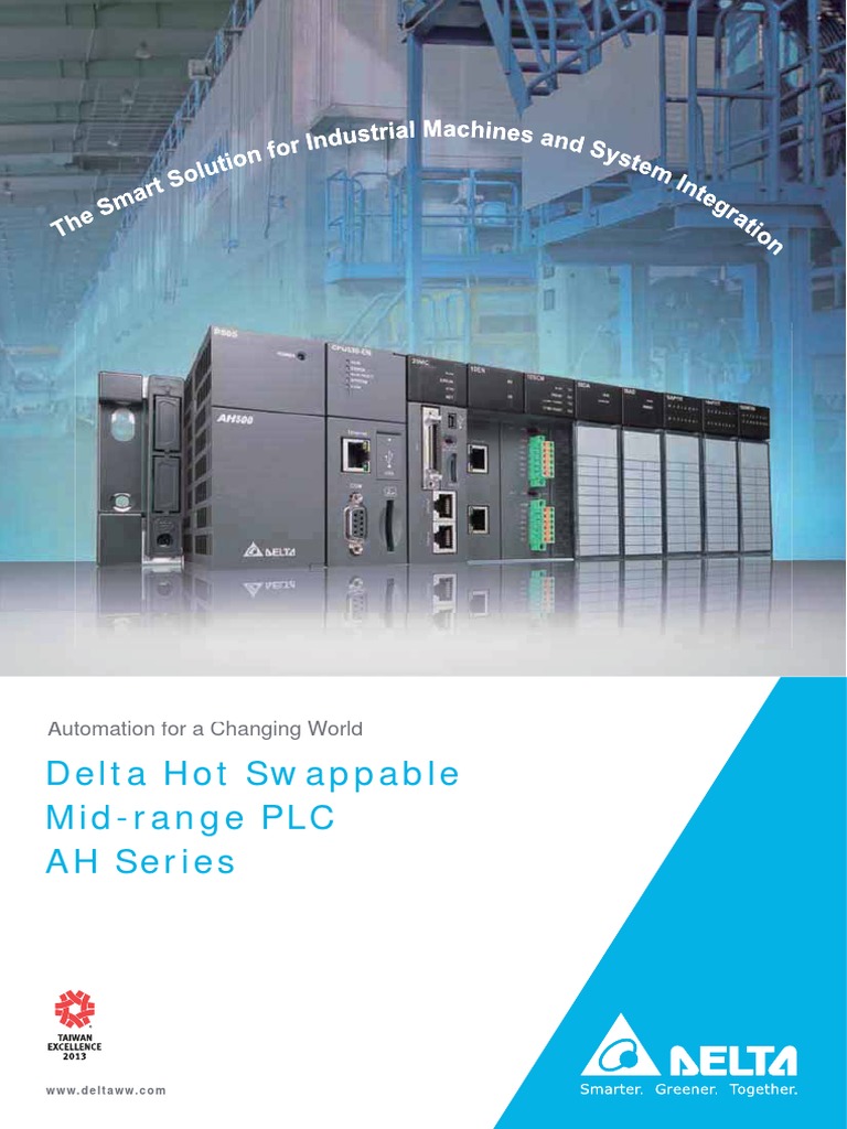 Delta AH Series Hot Swappable PLC | PDF | Modularity | Automation