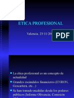 Etica Profesional: Valencia, 23/11/2006