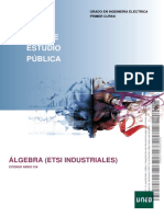 Guía de Estudio Pública: Álgebra (Etsi Industriales)