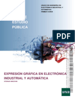 Guía de Estudio Pública: Expresión Gráfica en Electrónica Industrial Y Automática