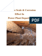 Reduce Scale & Corrosion Effect in Power Plant Department
