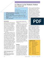 Liver - Disease - Evaluation of Liver Disease in The Pediatric Patient Ian D. D'Agata, MD and William F. Balistreri, MD