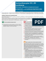 Ubezpieczenie Komunikacyjne OC, ZK Compensa Komunikacja: Dokument Zawierający Informacje o Produkcie Ubezpieczeniowym