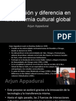Dislocación y Diferencia en La Economía Cultural Global: Arjun Appadurai