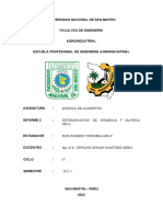 Practica 2 Determinacion de humedad y materia seca